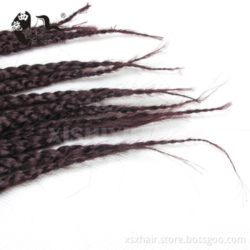 best synthetic braiding hair extension for 3X Havana Mambo Twist Box Braids
